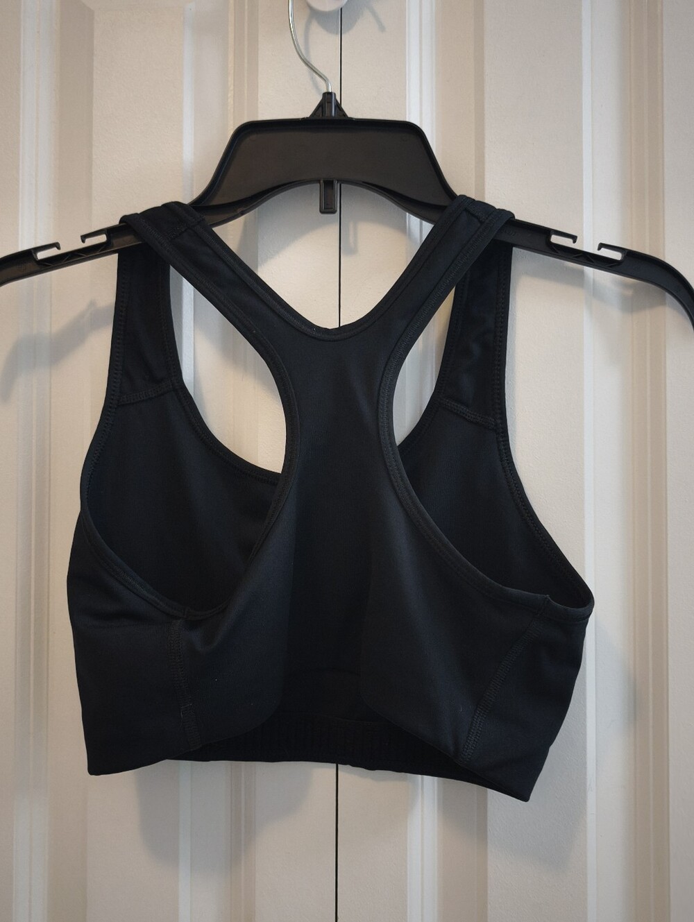 Nike Women's Black Dri-FIT Sports Bra - Black - Picture 4 of 4